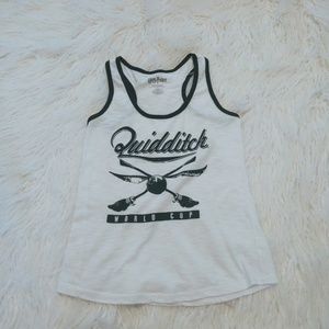Official Harry Potter brand Quidditc racerback tee